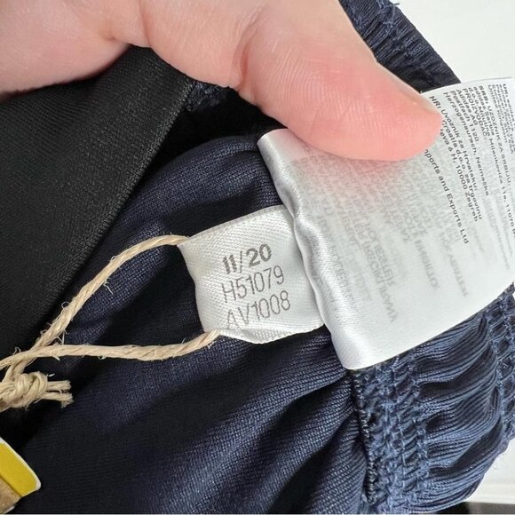 Adidas Mens Size Small Aeroready Athletic Shorts Navy Blue Red 3 Stripes NEW - Picture 10 of 14